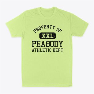 Peabody Massachusetts Athletic Dept Classic Dad T-Shirt
