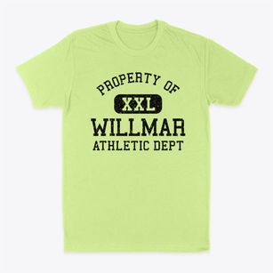 Willmar Minnesota Athletic Dept Classic Dad T-Shirt