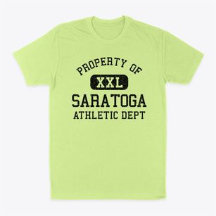 Saratoga North Carolina Athletic Dept Classic Dad T-Shirt