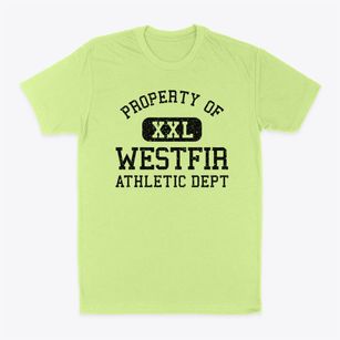 Westfir Oregon Athletic Dept Classic Dad T-Shirt