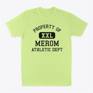 Merom Indiana Athletic Dept Classic Dad T-Shirt