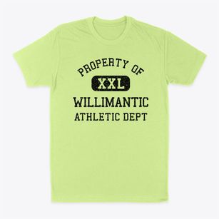 Willimantic Maine Athletic Dept Classic Dad T-Shirt