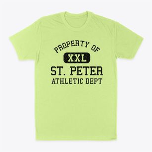 St. Peter Minnesota Athletic Dept Classic Dad T-Shirt