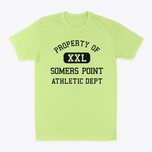 Somers Point New Jersey Athletic Dept Classic Dad T-Shirt
