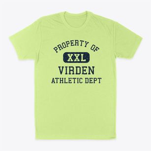 Virden Illinois Athletic Dept Classic Dad T-Shirt