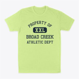 Broad Creek North Carolina Athletic Dept Classic Dad T-Shirt