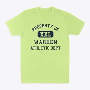 Warren Michigan Athletic Dept Classic Dad T-Shirt