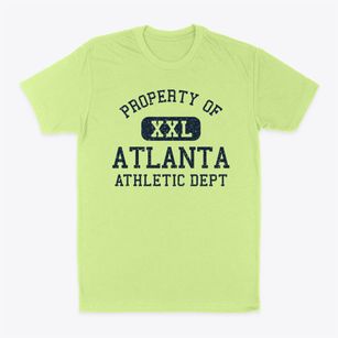 Atlanta Georgia Athletic Dept Classic Dad T-Shirt