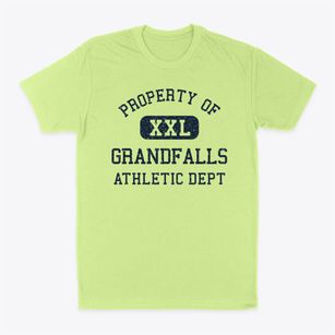 Grandfalls Texas Athletic Dept Classic Dad T-Shirt