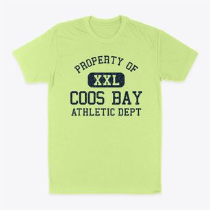Coos Bay Oregon Athletic Dept Classic Dad T-Shirt