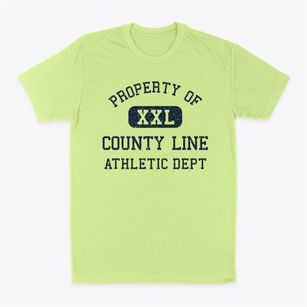 County Line Alabama Athletic Dept Classic Dad T-Shirt