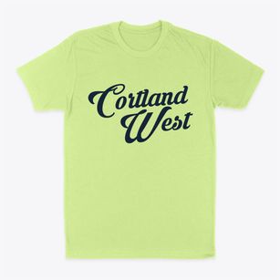 Cortland West New York Vintage Team Classic Dad T-Shirt