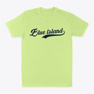 Blue Island Illinois Vintage Team Classic Dad T-Shirt