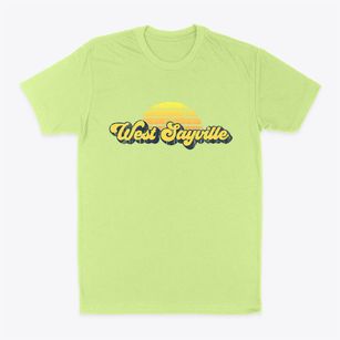 West Sayville New York Sublime Sunset Classic Dad T-Shirt