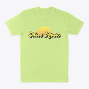 Three Rivers Oregon Sublime Sunset Classic Dad T-Shirt