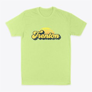Trenton New York Sublime Sunset Classic Dad T-Shirt