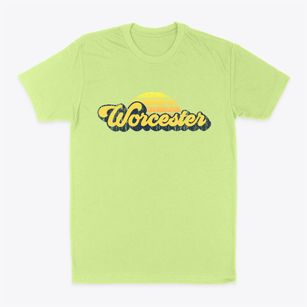 Worcester Massachusetts Sublime Sunset Classic Dad T-Shirt