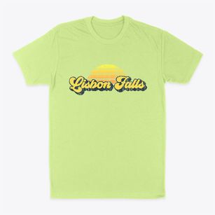 Lisbon Falls Maine Sublime Sunset Classic Dad T-Shirt