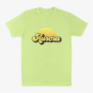 Aurora Wisconsin Sublime Sunset Classic Dad T-Shirt