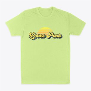 Loves Park Illinois Sublime Sunset Classic Dad T-Shirt