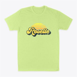Roselle New Jersey Sublime Sunset Classic Dad T-Shirt