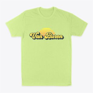 Van Buren New York Sublime Sunset Classic Dad T-Shirt