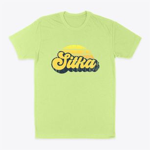 Sitka Alaska Sublime Sunset Classic Dad T-Shirt