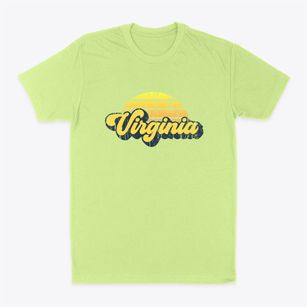 Virginia Minnesota Sublime Sunset Classic Dad T-Shirt