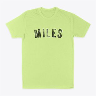 Miles Iowa Timeless Retro Classic Dad T-Shirt