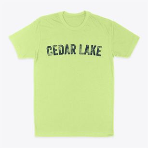 Cedar Lake Wisconsin Timeless Retro Classic Dad T-Shirt