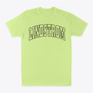 Lindstrom Minnesota Trendy Block Classic Dad T-Shirt
