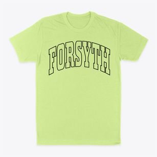 Forsyth Georgia Trendy Block Classic Dad T-Shirt
