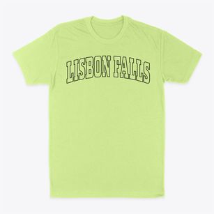 Lisbon Falls Maine Trendy Block Classic Dad T-Shirt