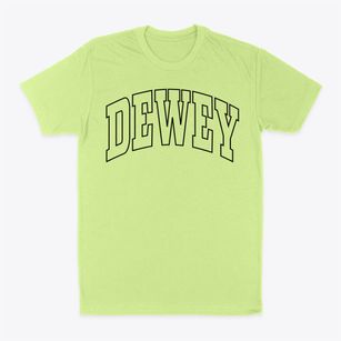 Dewey Oklahoma Trendy Block Classic Dad T-Shirt