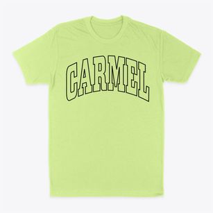Carmel Maine Trendy Block Classic Dad T-Shirt