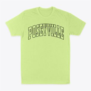 Poseyville Indiana Trendy Block Classic Dad T-Shirt