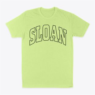 Sloan Iowa Trendy Block Classic Dad T-Shirt