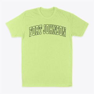 Fort Johnson New York Trendy Block Classic Dad T-Shirt