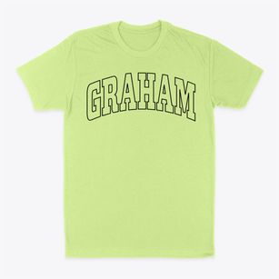 Graham North Carolina Trendy Block Classic Dad T-Shirt