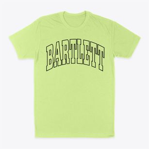 Bartlett Nebraska Trendy Block Classic Dad T-Shirt