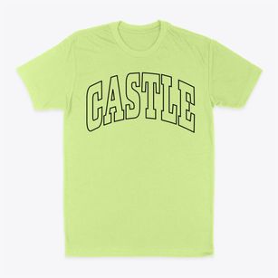 Castle Oklahoma Trendy Block Classic Dad T-Shirt