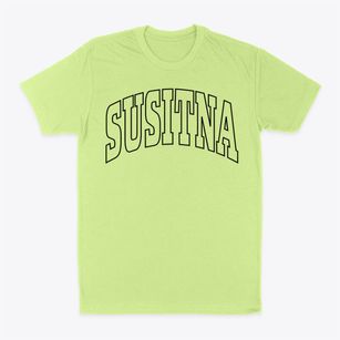 Susitna Alaska Trendy Block Classic Dad T-Shirt