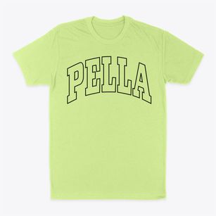 Pella Iowa Trendy Block Classic Dad T-Shirt