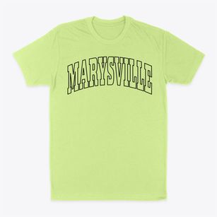 Marysville Washington Trendy Block Classic Dad T-Shirt