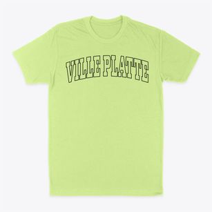 Ville Platte Louisiana Trendy Block Classic Dad T-Shirt