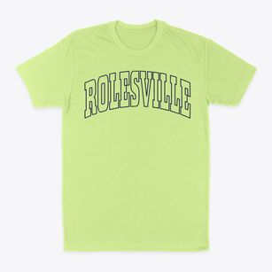 Rolesville North Carolina Trendy Block Classic Dad T-Shirt