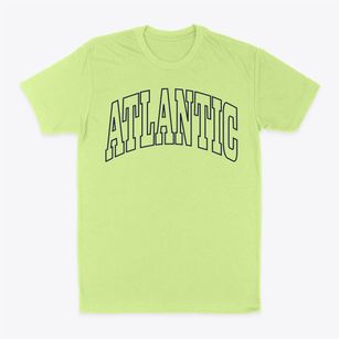Atlantic Iowa Trendy Block Classic Dad T-Shirt