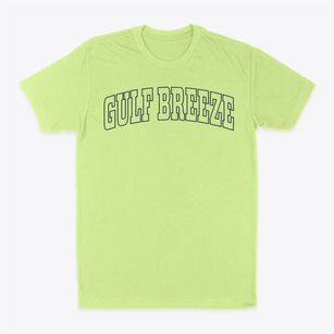 Gulf Breeze Florida Trendy Block Classic Dad T-Shirt