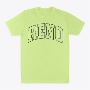 Reno Texas Trendy Block Classic Dad T-Shirt