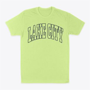 Lake City Pennsylvania Trendy Block Classic Dad T-Shirt
